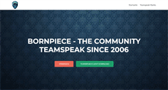 Desktop Screenshot of bornpiece.com